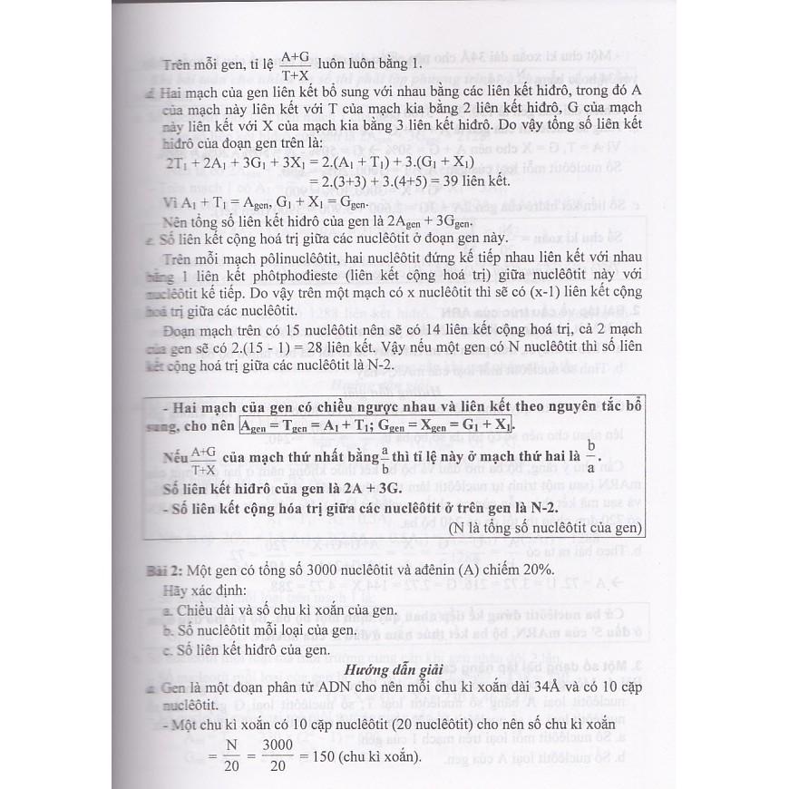 Phương pháp giải nhanh các dạng bài tập Sinh học (Phan Khắc Nghệ)- HA