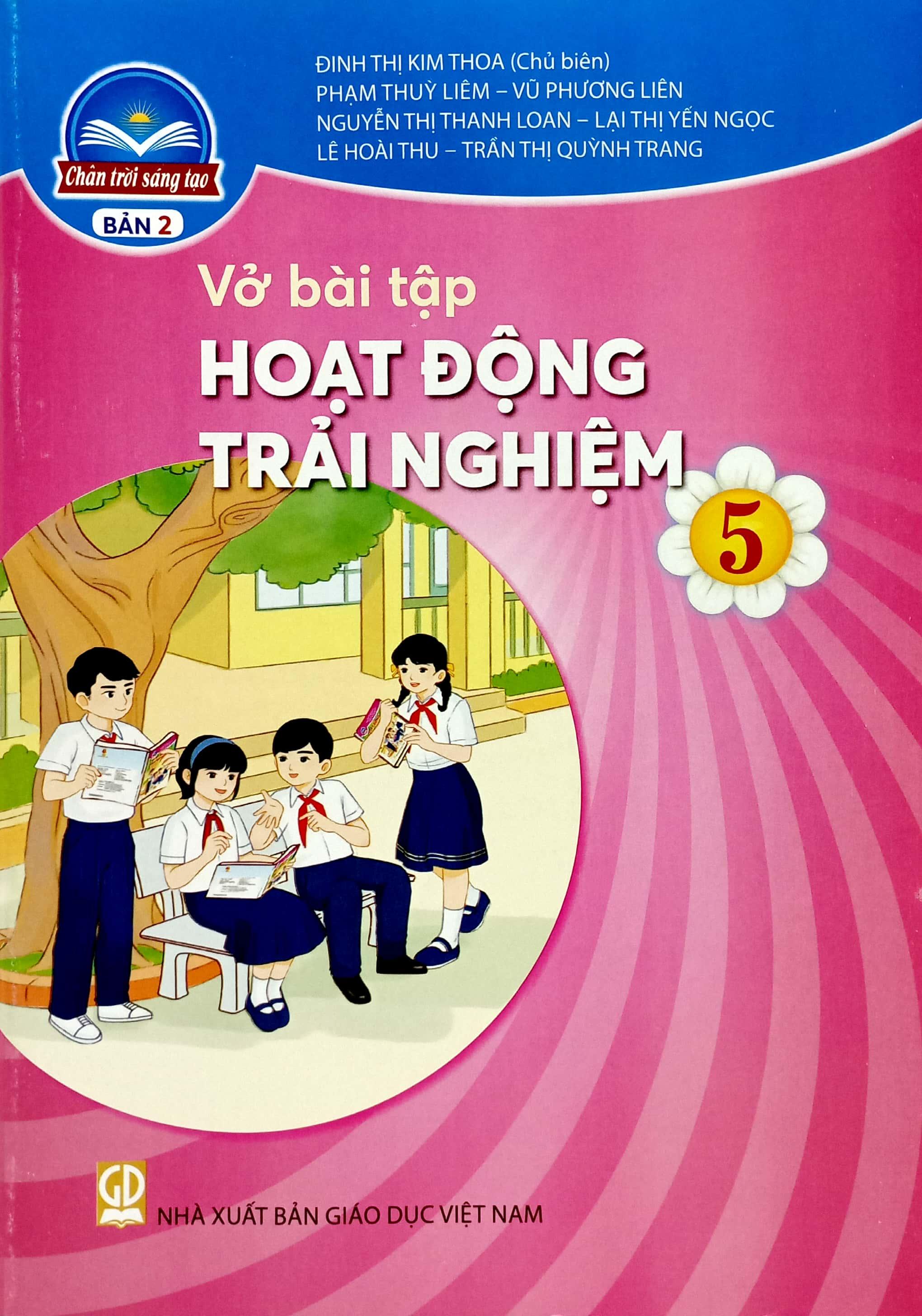 Vở Bài Tập Hoạt Động Trải Nghiệm, Hướng Nghiệp 5 - Bản 2 (Chân Trời) (Chuẩn)