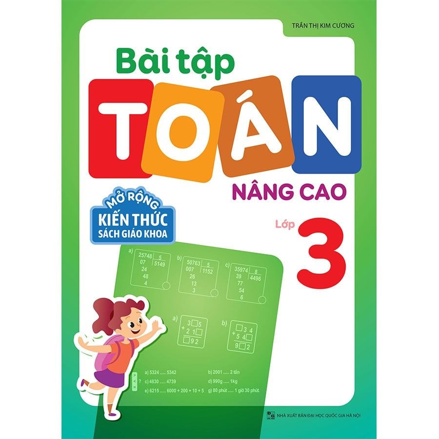 Sách: Combo Tuyển Chọn Đề Ôn Luyện Và Tự Kiểm Tra Toán Lớp 3 + 2 Cuốn Toán Nâng Cao Lớp 3