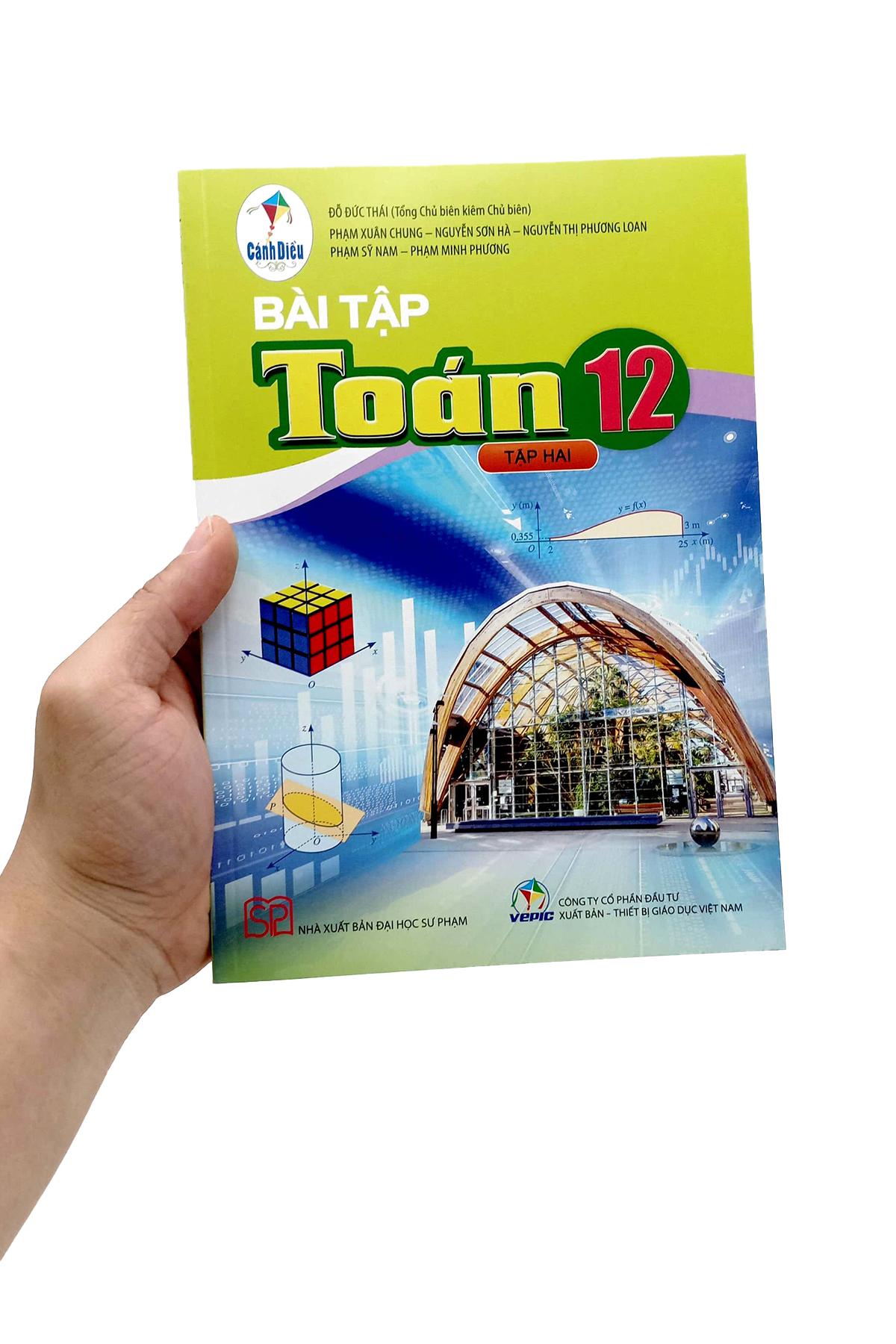 Bài Tập Toán 12 - Tập 2 (Cánh Diều) (Chuẩn)