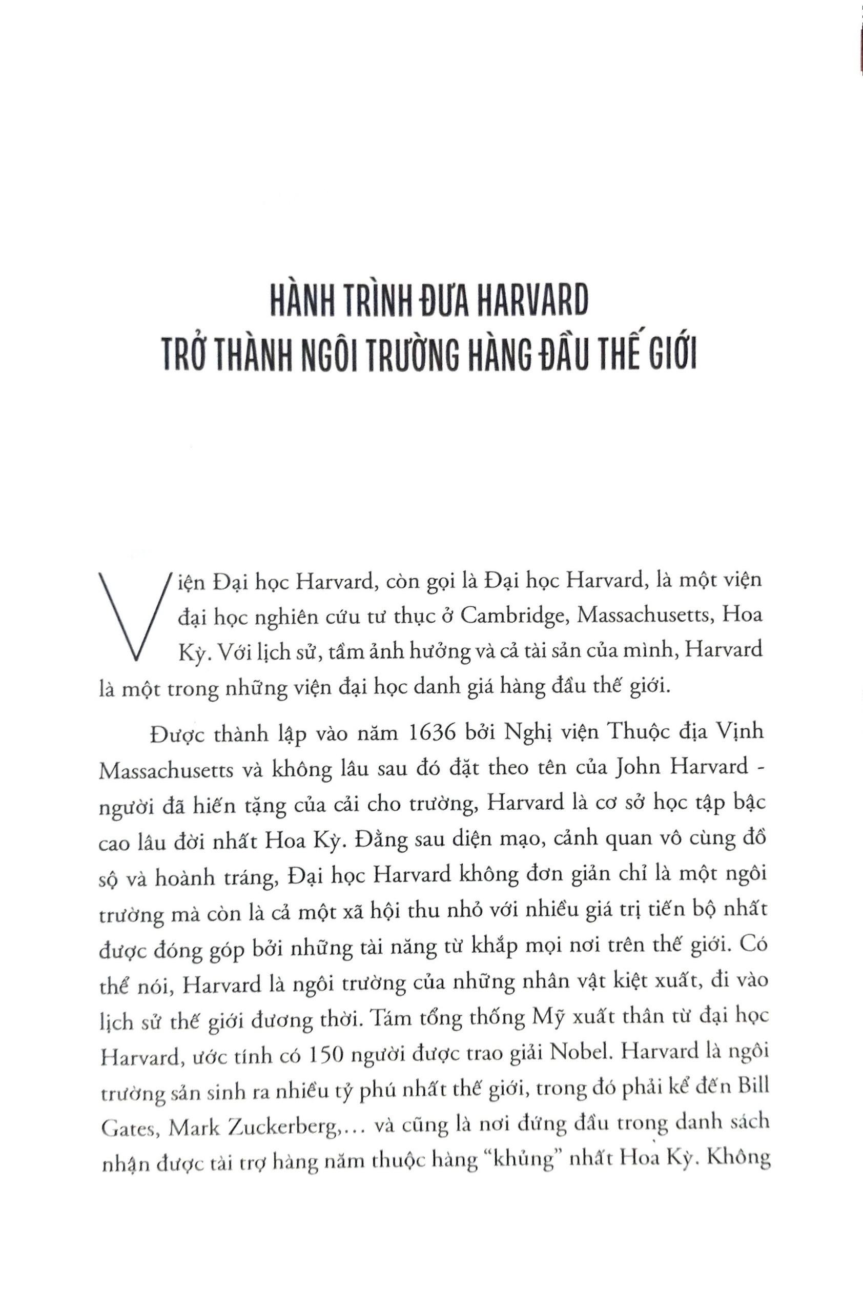 Kiến Tạo Harvard Hiện Đại