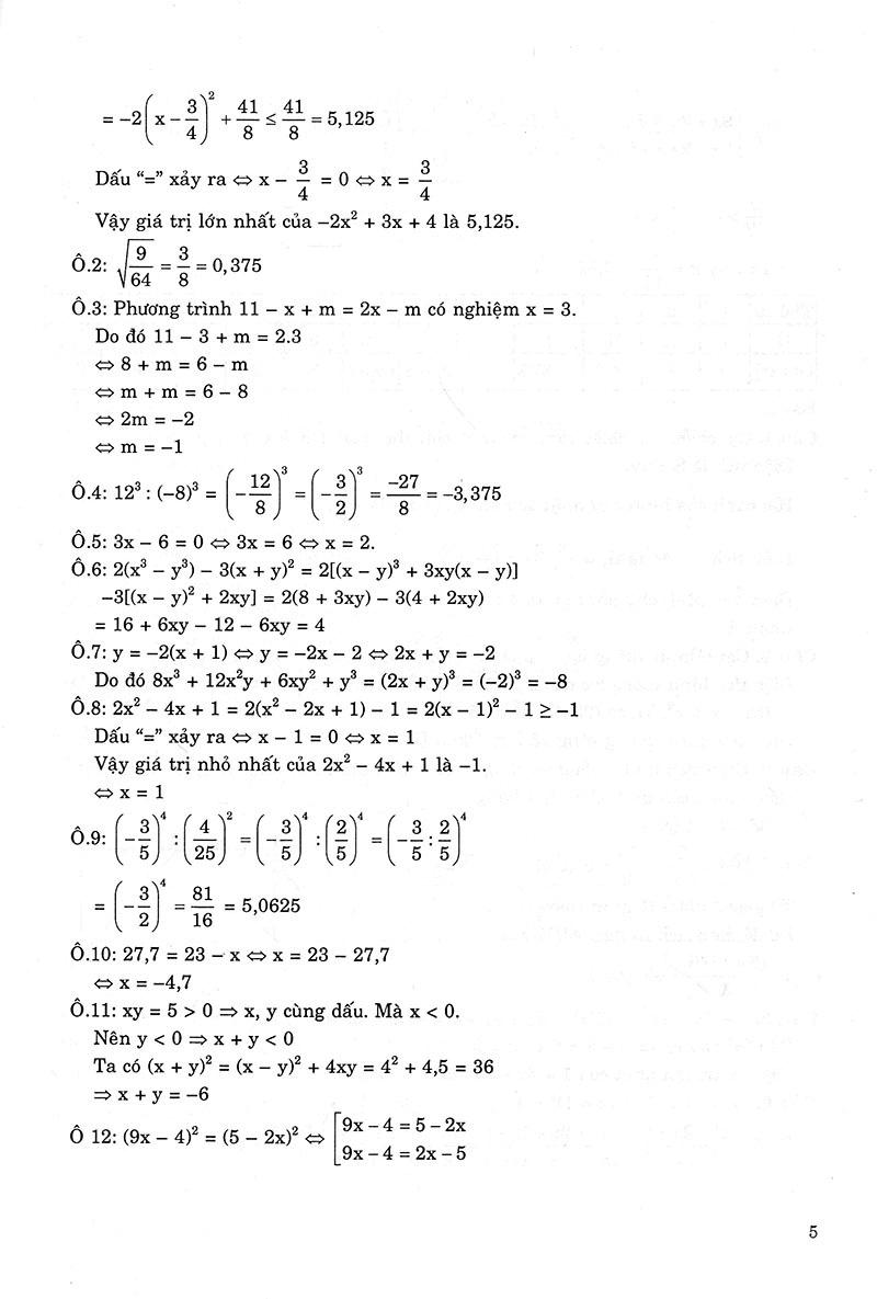 Bồi Dưỡng Violympic Toán 8 (Tập 2)