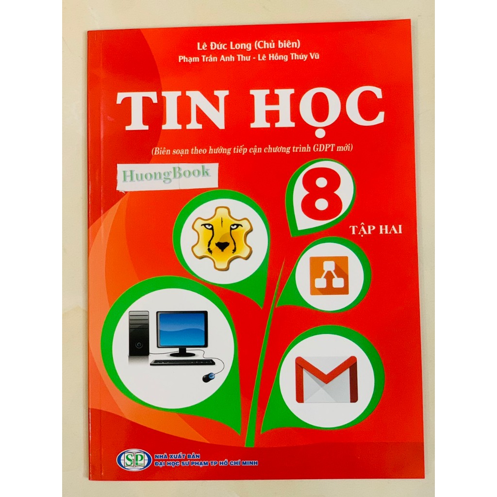 Sách - Combo Tin học Lớp 8 - Tập 1 + 2 (KP)