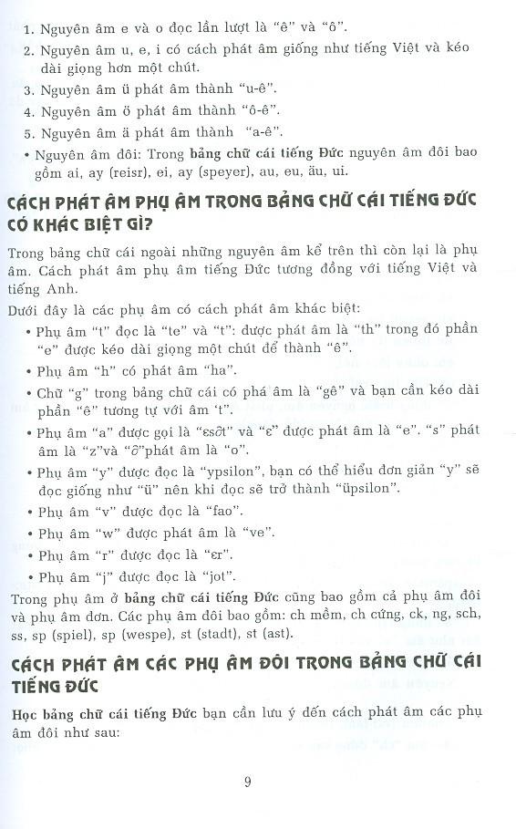 Cẩm Nang Hướng Dẫn Tự Học Tiếng Đức Trình Độ Sơ Cấp - Trung Cấp