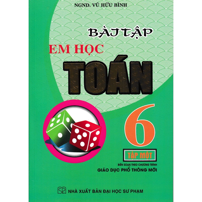 Combo Bài Tập Em Học Toán Lớp 6 - Tập 1+2 (Biên Soạn Theo Chương Trình Mới - HA)