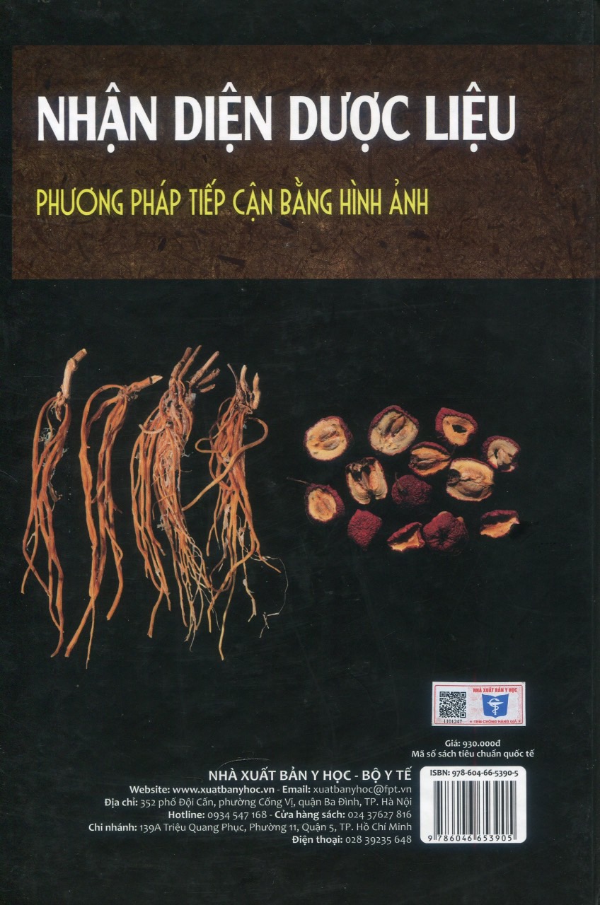 Sách - Nhận diện dược liệu Phương pháp tiếp cận bằng hình ảnh