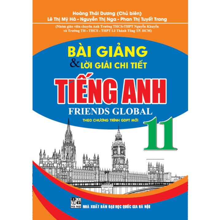 Sách - Combo Bài giảng và lời giải chi tiết tiếng Anh 11+11+12 - Friends Global (Theo chương trình GDPT mới ) (HA)