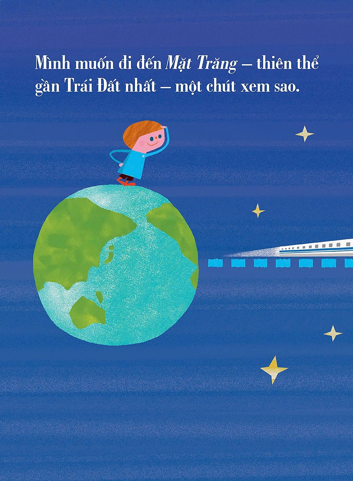 Ehon Nhật Bản - Cuốn Sách Tranh Đầu Tiên Về Vũ Trụ (Từ 5 - 10 Tuổi)