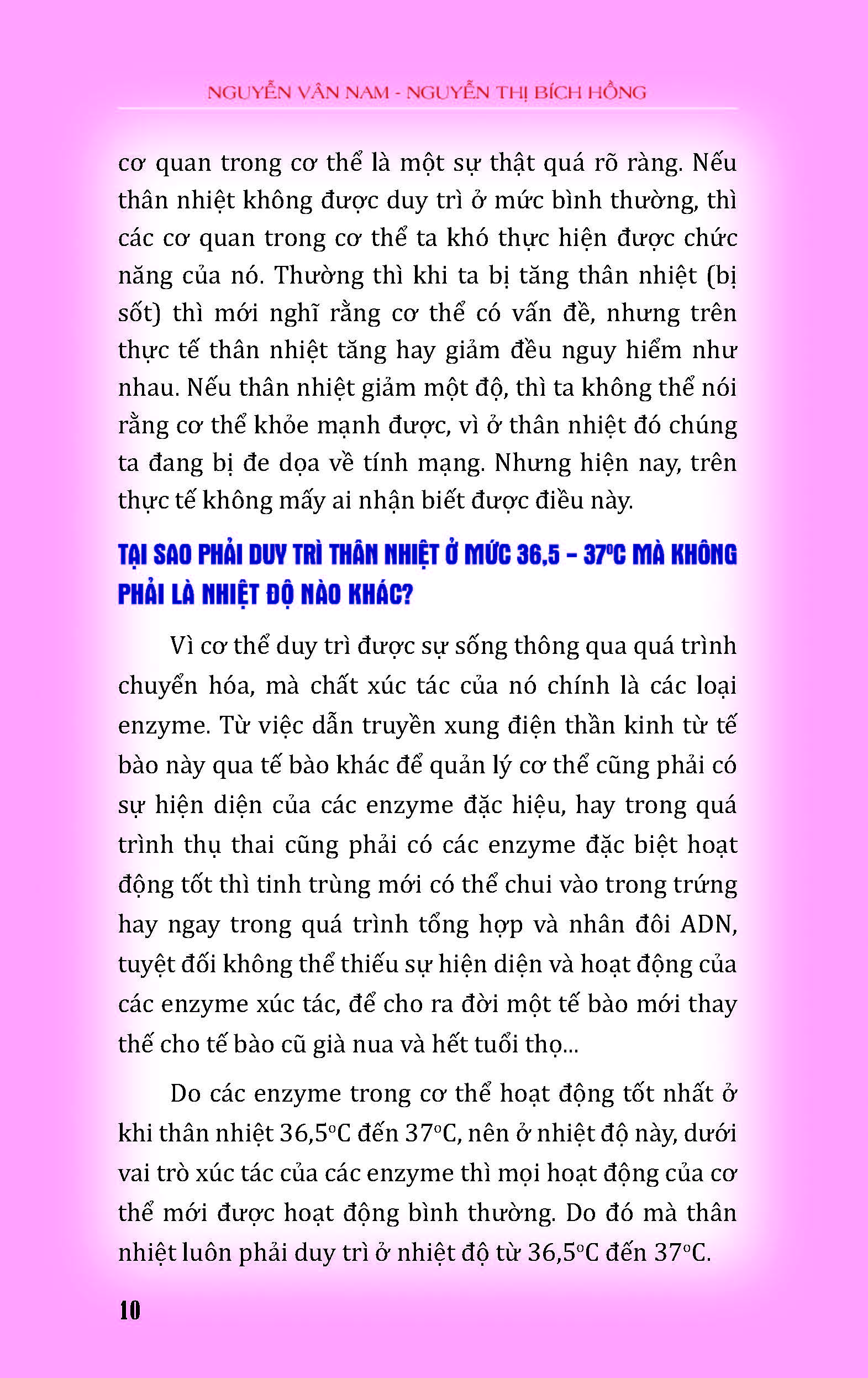 Thân Nhiệt Quyết Định Sinh, Lão, Bệnh, Tử (Khi bạn đau bệnh hãy thử Đo Thân Nhiệt; Phía sau bệnh tật của bạn là Chứng Hạ Thân Nhiệt; Chỉ cần Kiểm Soát Được Thân Nhiệt thì có thể kiểm soát được bệnh tật)