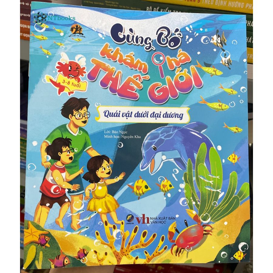 Bộ 4 Cuốn Sách Cùng Bố Khám Phá Thế Giới