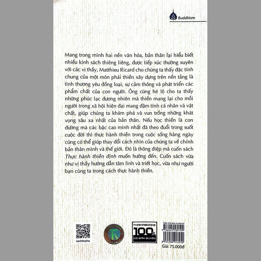 Thực hành thiền định (Tái Bản)
