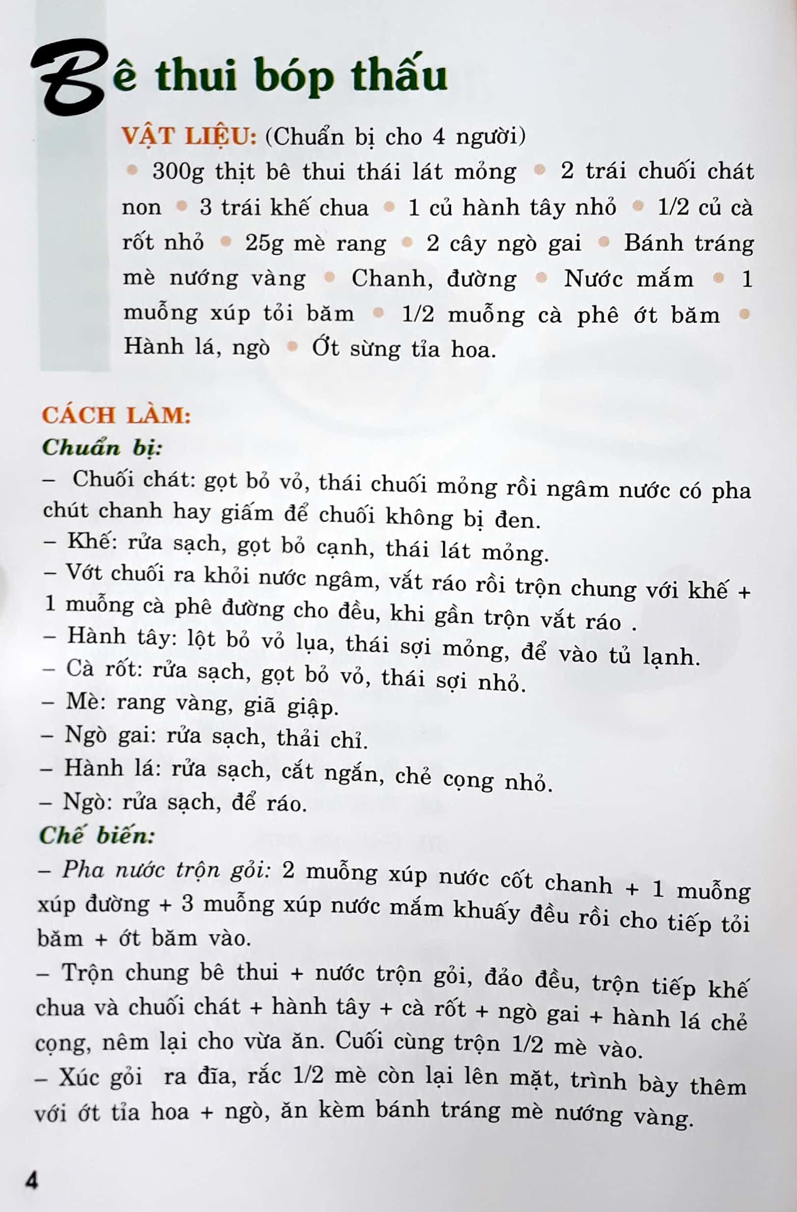 30 Món Gỏi Trộn Ngon Và Lạ