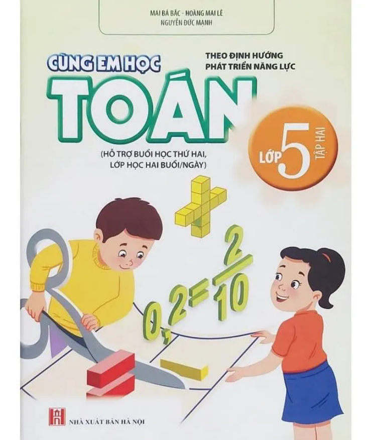 Sách - Cùng Em Học Toán Lớp 5 - tập 2
