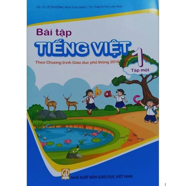 Sách - Combo Bài tập tiếng việt lớp 1 (tập 1+tập 2) - theo chương trình giáo dục phổ thông 2018
