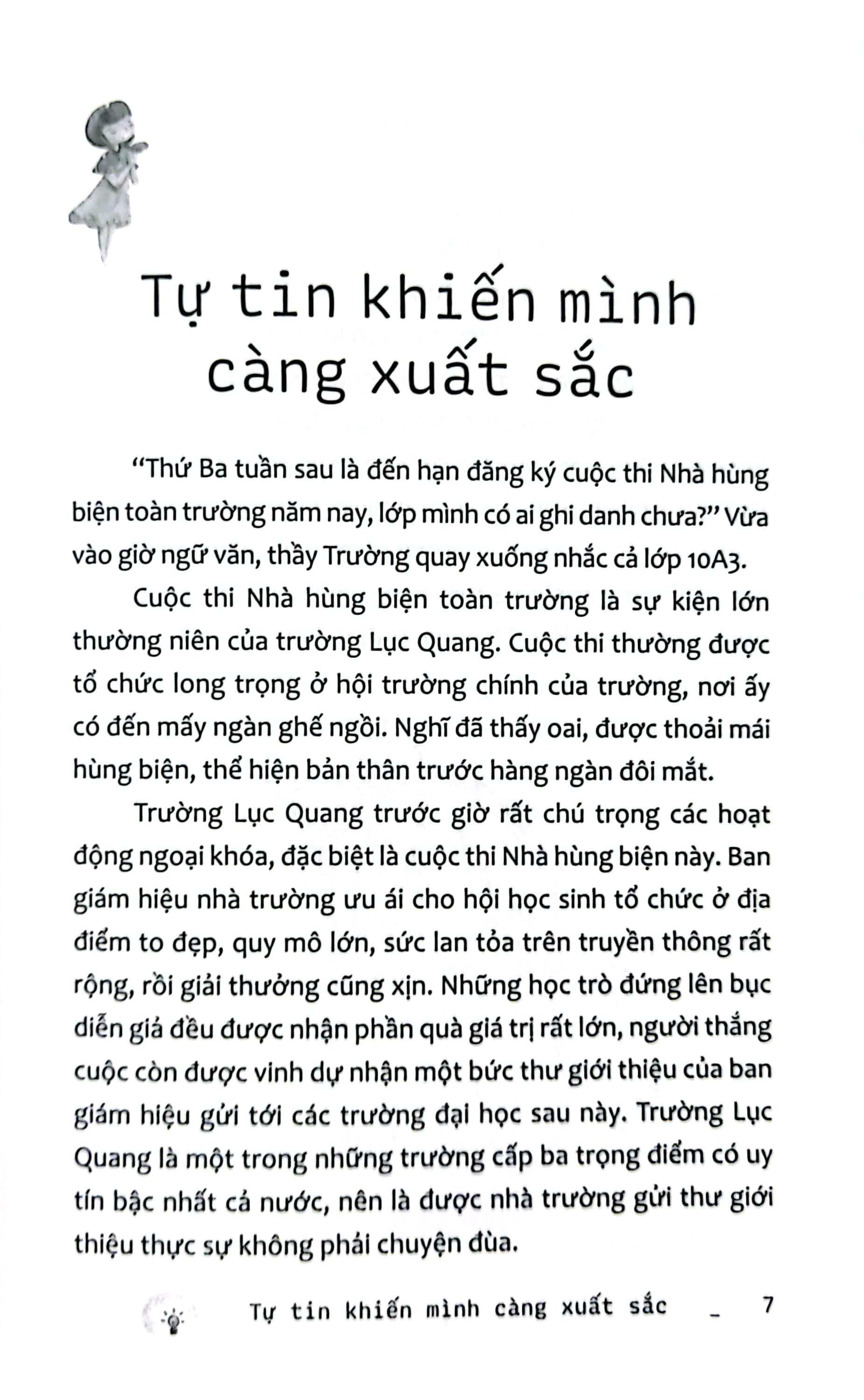 Những Câu Chuyện Để Trưởng Thành - Tự Tin Khiến Mình Càng Xuất Sắc