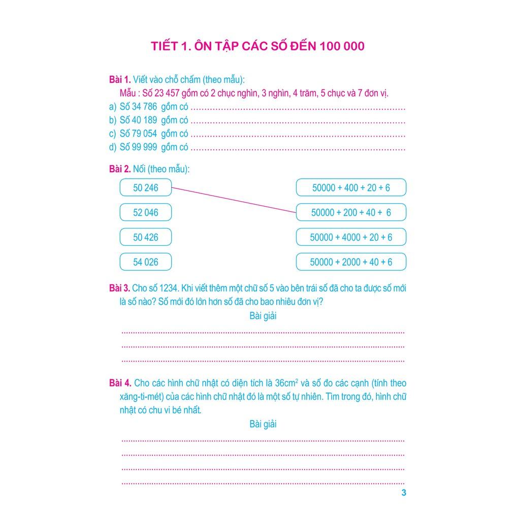 Vở Bài Tập Toán Nâng Cao Lớp 4 Quyển 1 - Bản Quyền