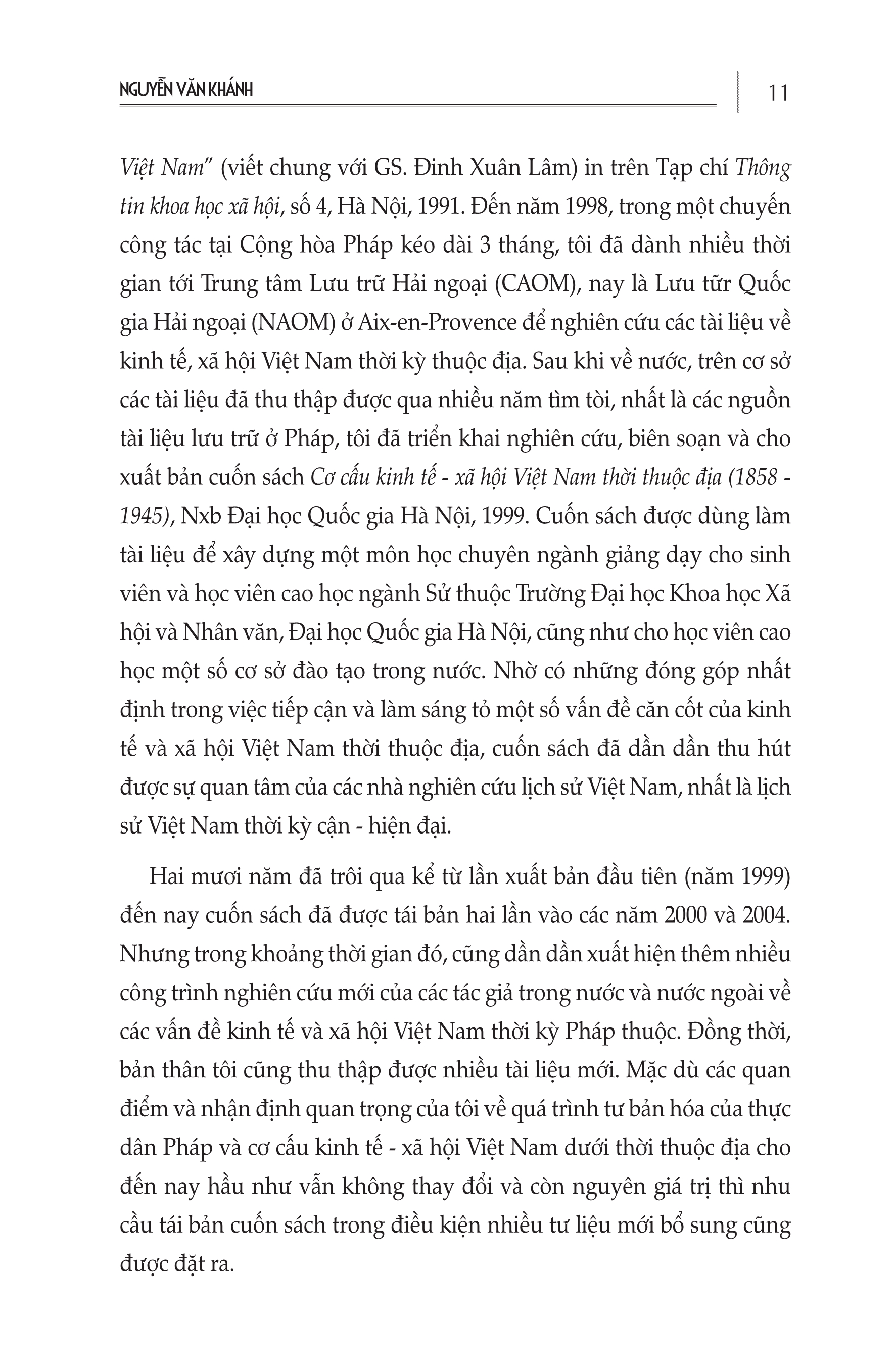 Cơ cấu Kinh Tế Xã Hội Việt Nam Thời Thuộc Địa (1858-1945)