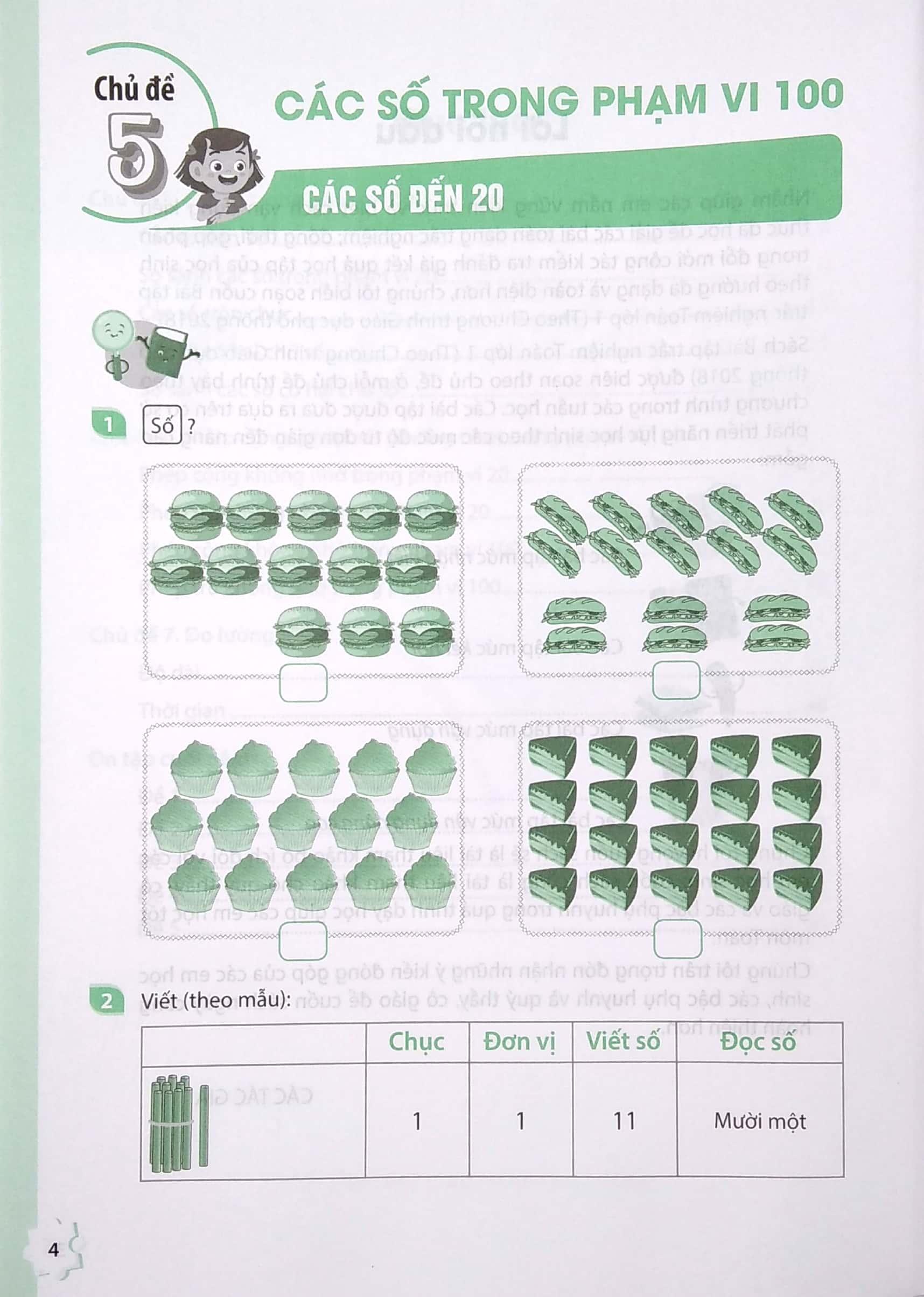 Bài Tập Trắc Nghiệm Toán Lớp 1 - Tập 2 (Theo Chương Trình Giáo Dục Phổ Thông 2018)