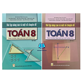 Sách - Combo Bài tập nâng cao và một số chuyên đề Toán lớp 8 - tập 1 + 2