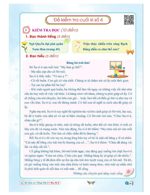 Sách - Combo Đề Kiểm Tra Toán Và Tiếng Việt Lớp 4 Học Kì 2 - Cánh Diều