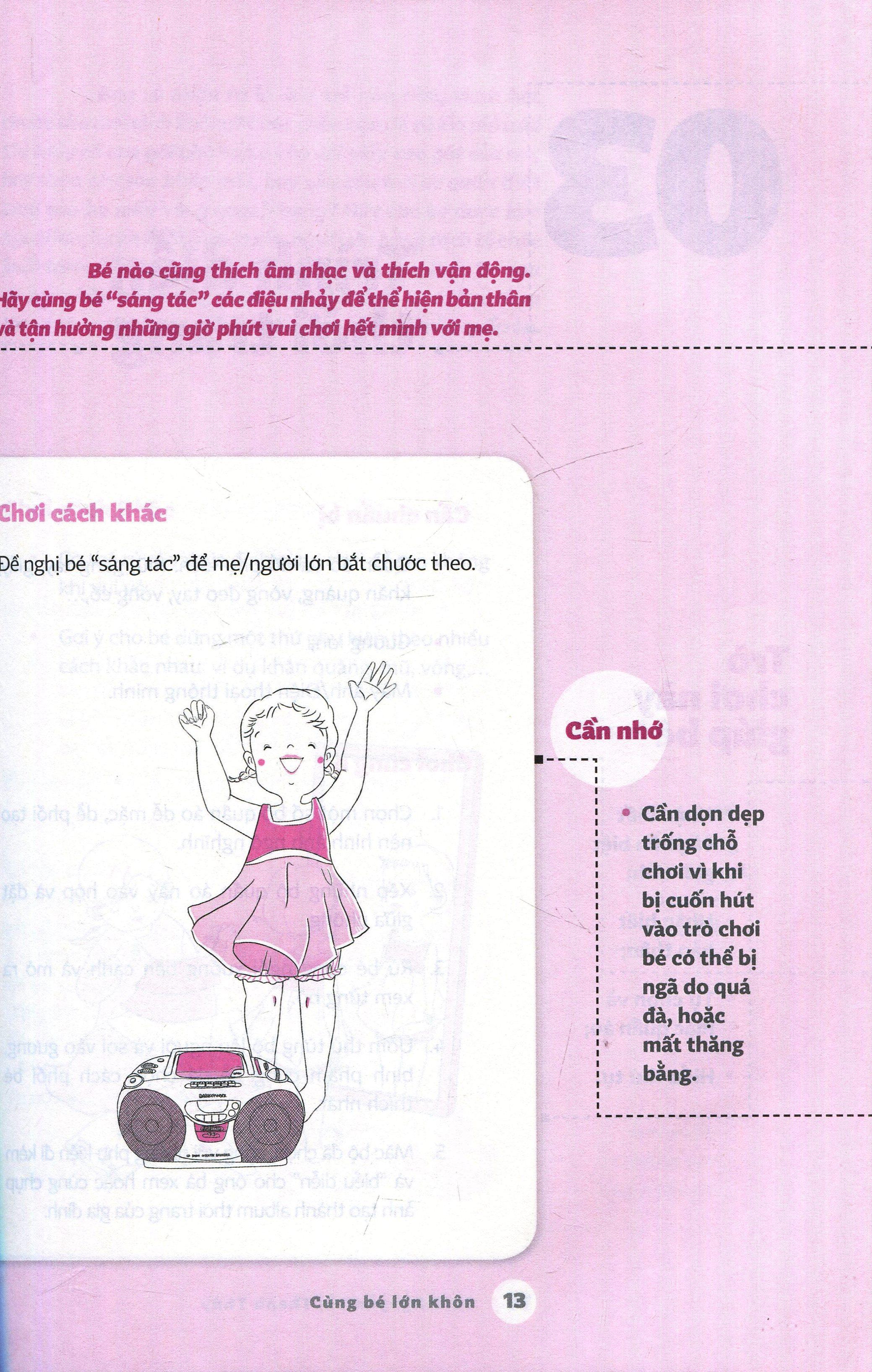 Cùng Bé Lớn Khôn - 30 Trò Chơi Dành Cho Bé Từ 24 Đến 36 Tháng Tuổi