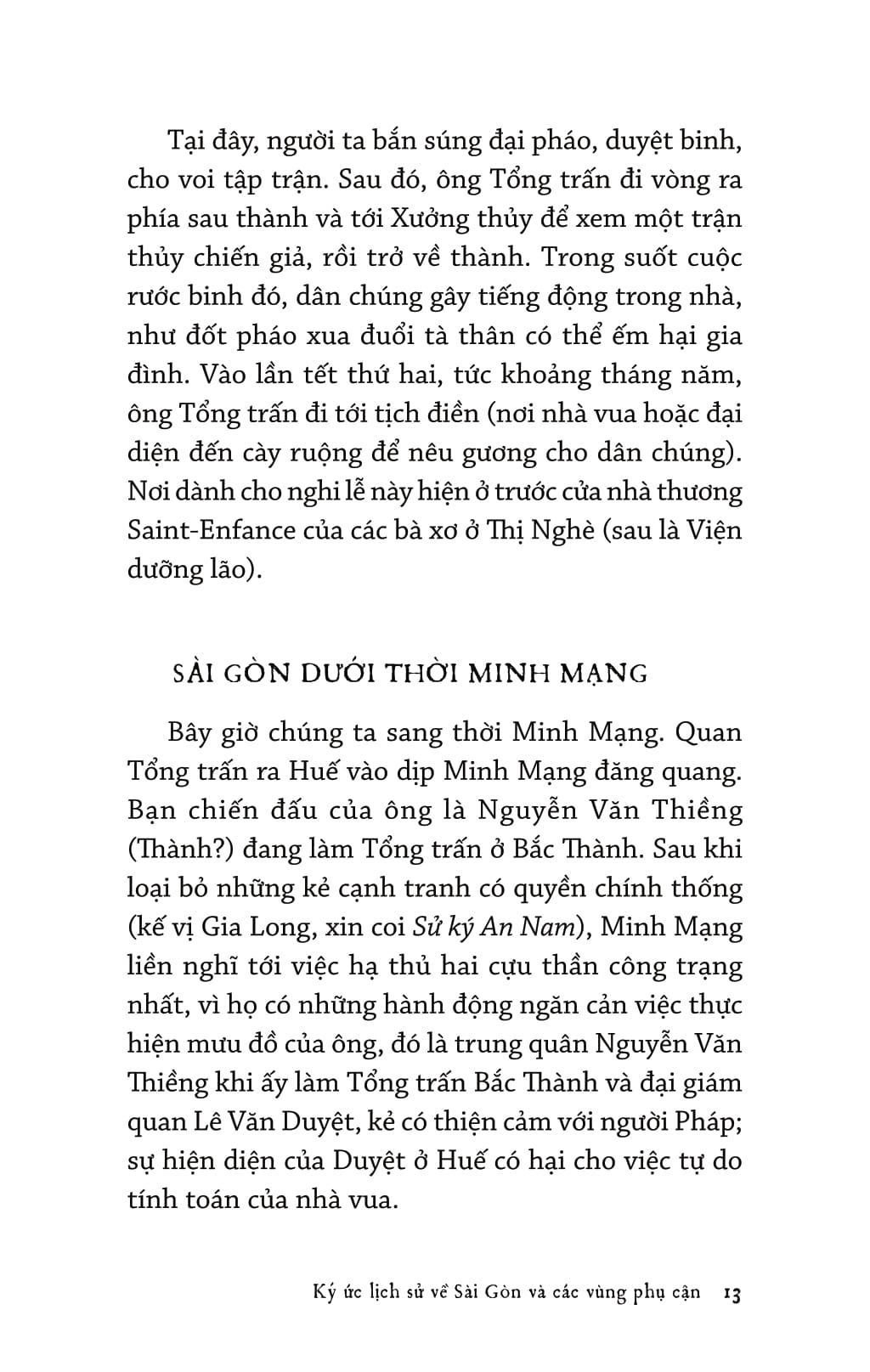 Ký Ức Lịch Sử Về Sài Gòn Và Các Vùng Phụ Cận