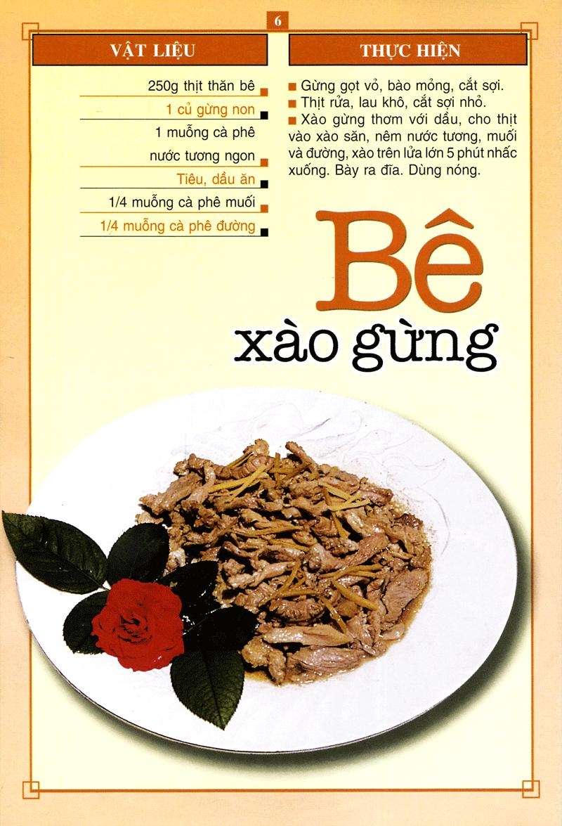 60 Món Ăn Được Nhiều Người Ưa Thích - Món Bò