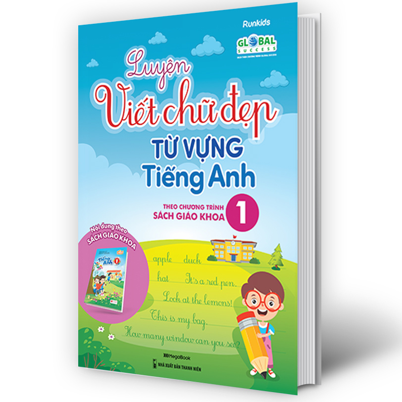 Luyện Viết Chữ Đẹp Từ Vựng Tiếng Anh - Theo Chương Trình Sách Giáo Khoa 1