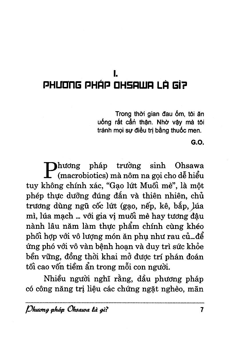 Nhập Môn Ăn Cơm Gạo Lứt Theo Phương Pháp Ohsawa (Tái Bản 2016)