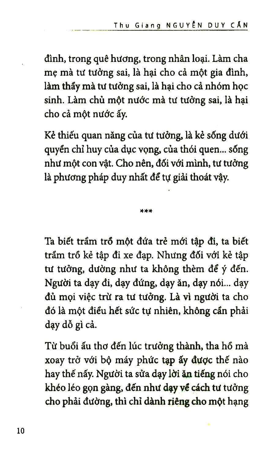 Thuật Tư Tưởng (Tái Bản)