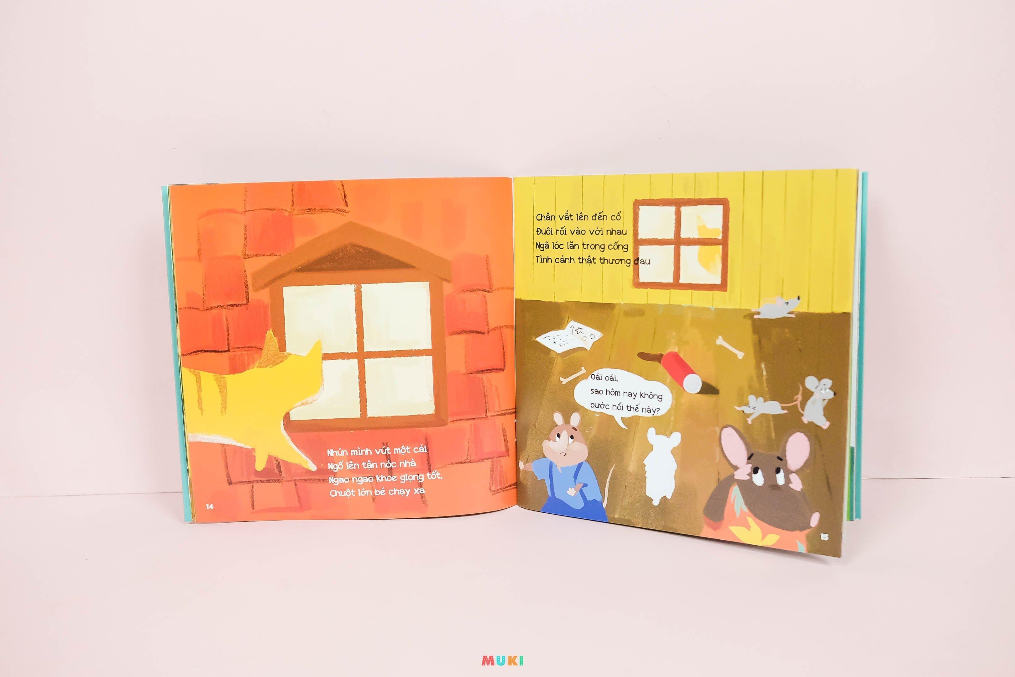 Sách Đa Tương Tác - Có Một Truyện Cổ Mới Cho Bé: Đeo Chuông Cổ Mèo (Dành Cho Bé 3-8 Tuổi)