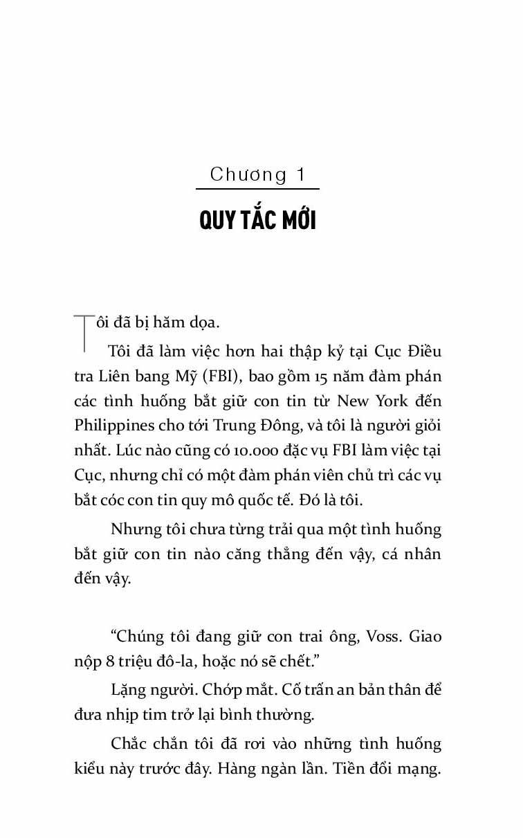 Đừng Bao Giờ Chia Đôi Lợi Ích Trong Mọi Cuộc Đàm Phán