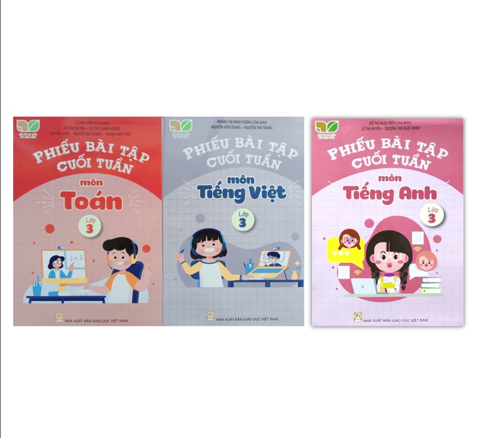 Sách - Phiếu bài tập cuối tuần môn tiếng anh lớp 3 ( Kết nối tri thức )