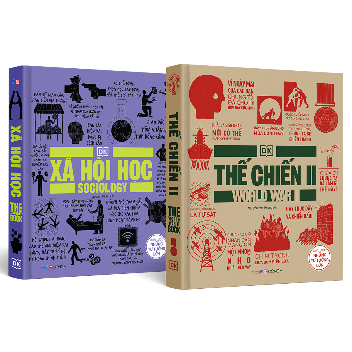 Combo 2 cuốn Khái lược những tư tưởng lớn (Chủ đề Thế chiến II)
