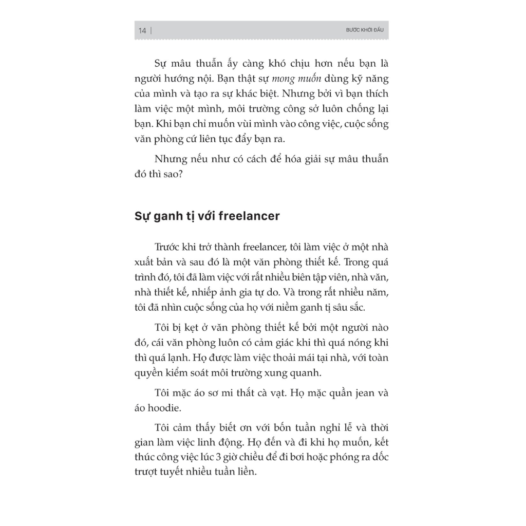 Sách - Người Hướng Nội Làm Freelancer: Làm Việc Tự Do, Sống Là Chính Mình - MCBooks