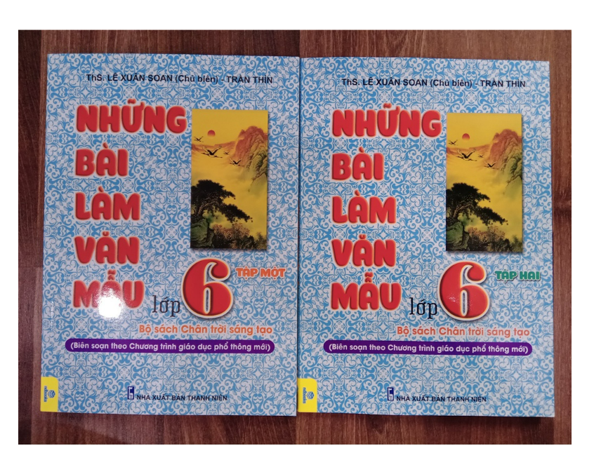 Sách - Những bài làm văn mẫu 6 - Tập 1 ( Bộ sách chân trời sáng tạo )