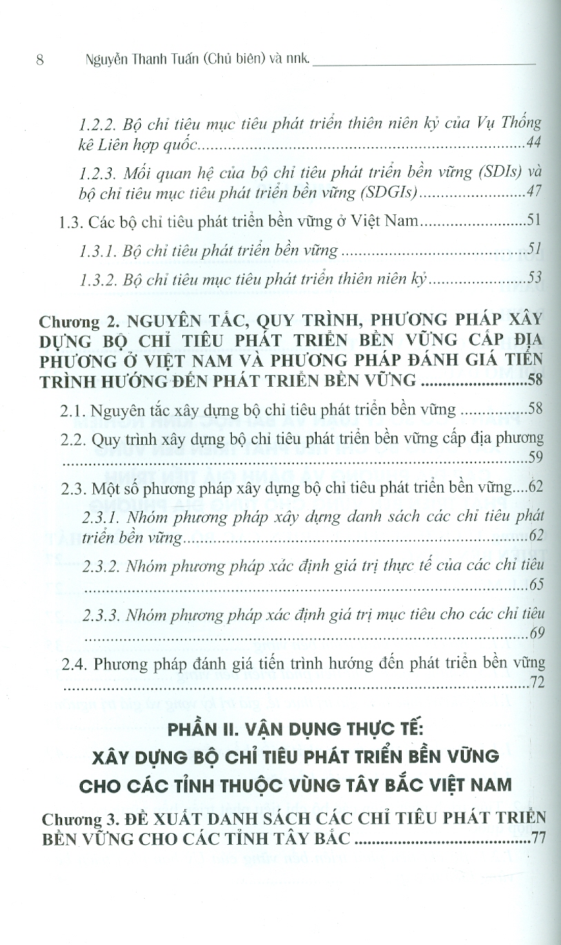 Bộ Chỉ Tiêu Phát Triển Bền Vững Cấp Địa Phương Ở Việt Nam: Lý Luận Và Vận Dụng (Bộ Sách Đại Học Và Sau Đại Học) (Bìa Cứng)