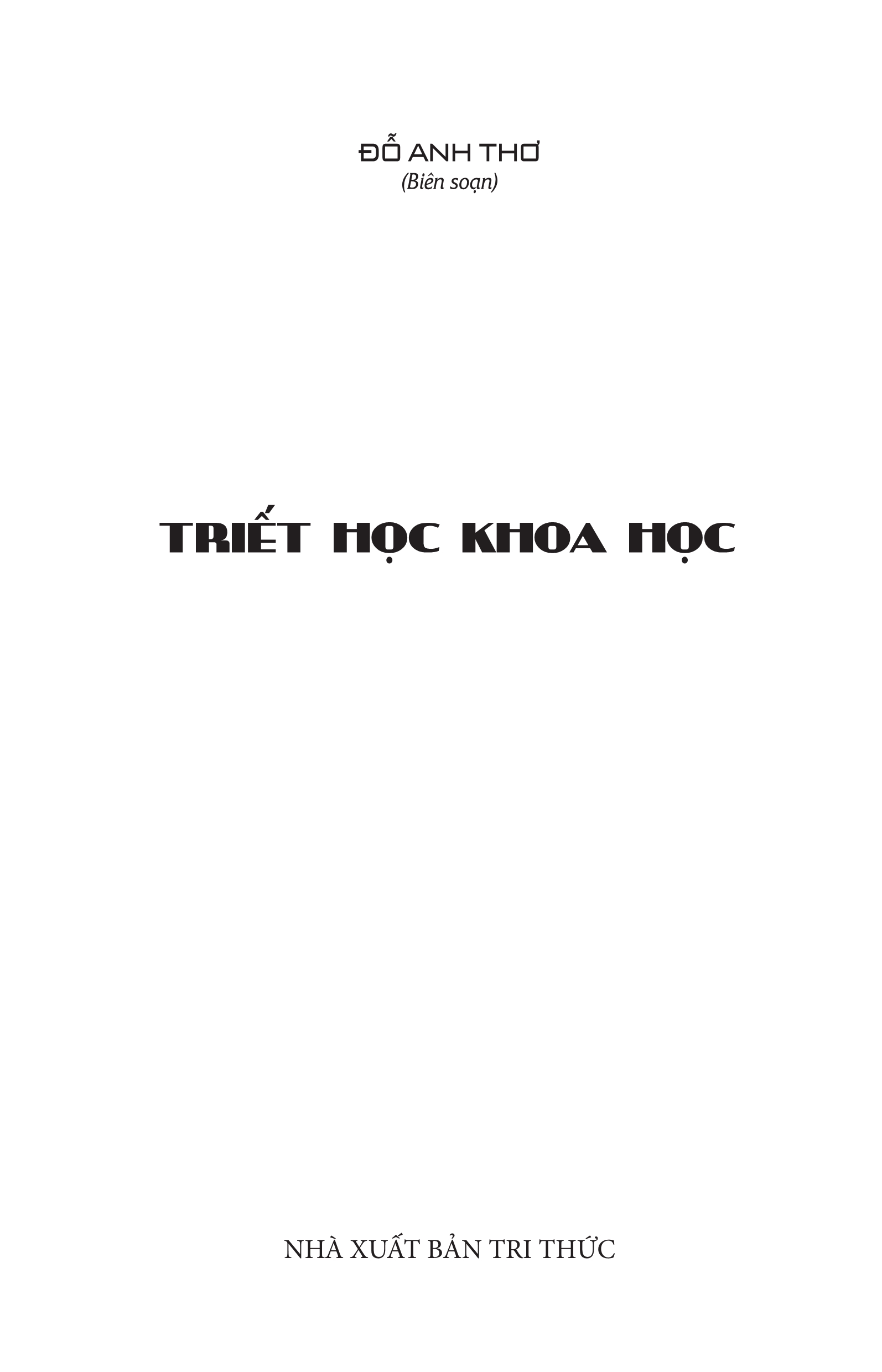 Triết Học Khoa Học