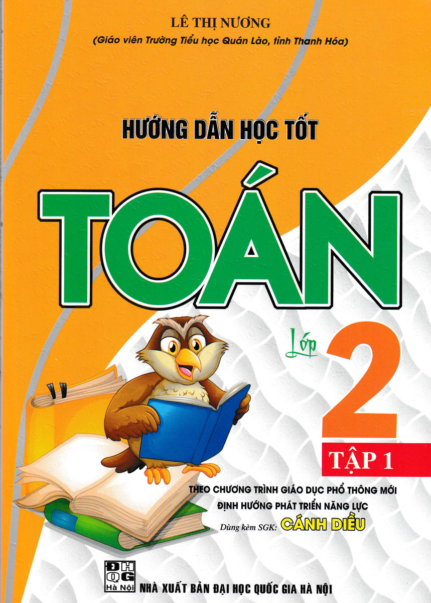 Combo Hướng Dẫn Học Tốt Toán Lớp 2 - Tập 1 + 2 (Dùng Kèm SGK Cánh Diều - Bộ 2 Cuốn) - HA