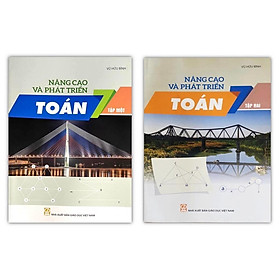 Sách - Combo Nâng cao và phát triển toán 7 ( T1 + T2 )
