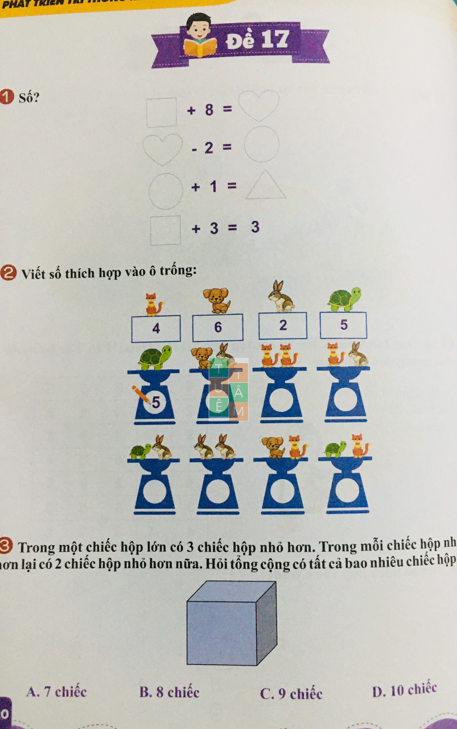 Sách - Phát triển trí thông minh Toán lớp 1