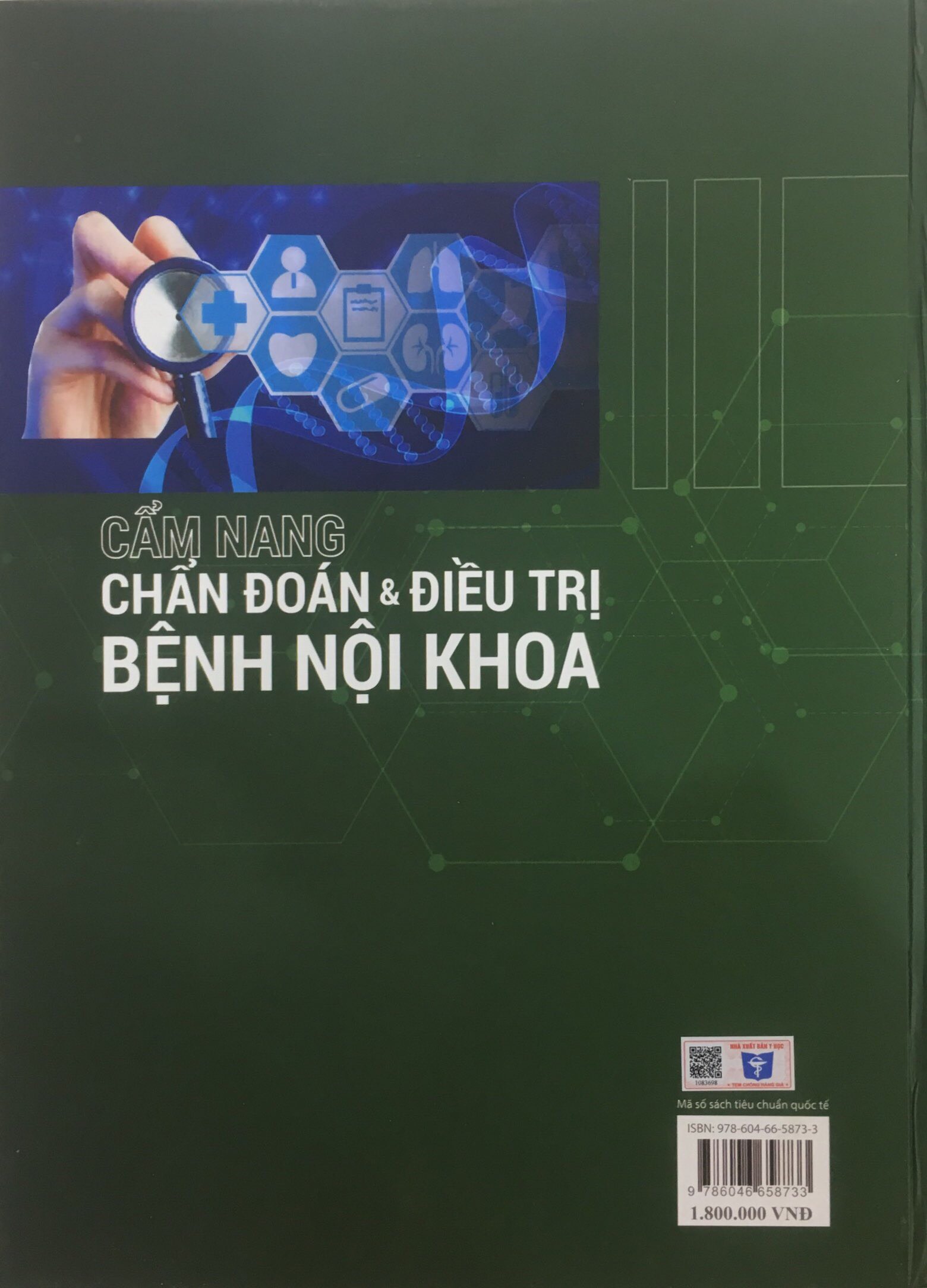 Sách - Cẩm nang chẩn đoán và điều trị bệnh nội khoa - NXB Y học
