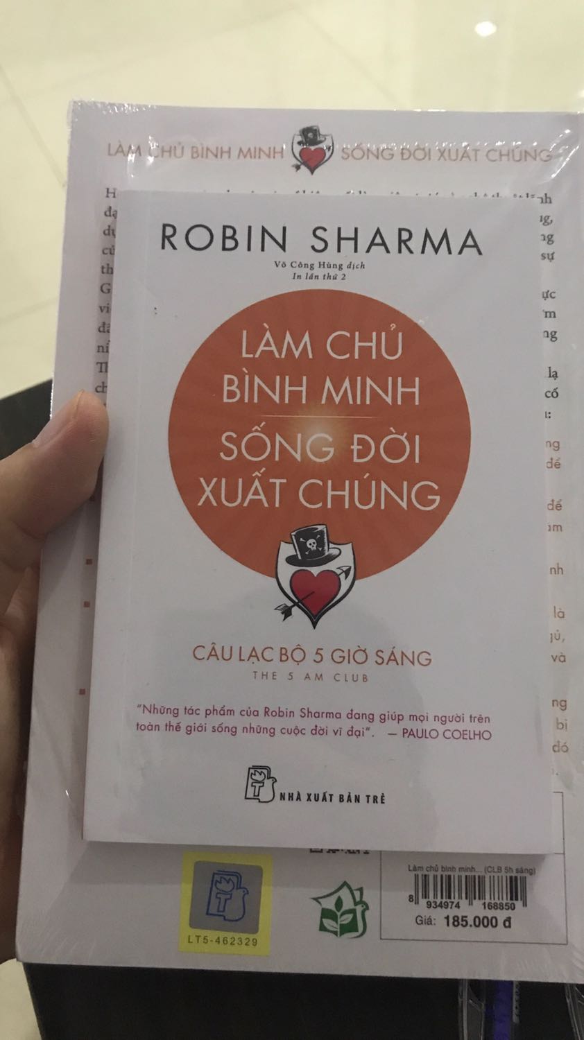Làm Chủ Bình Minh - Sống Đời Xuất Chúng - CLB 5 Giờ Sáng (Robin Sharma) Tặng Kèm Sổ Tay Biến IQ Thành Tài Sản