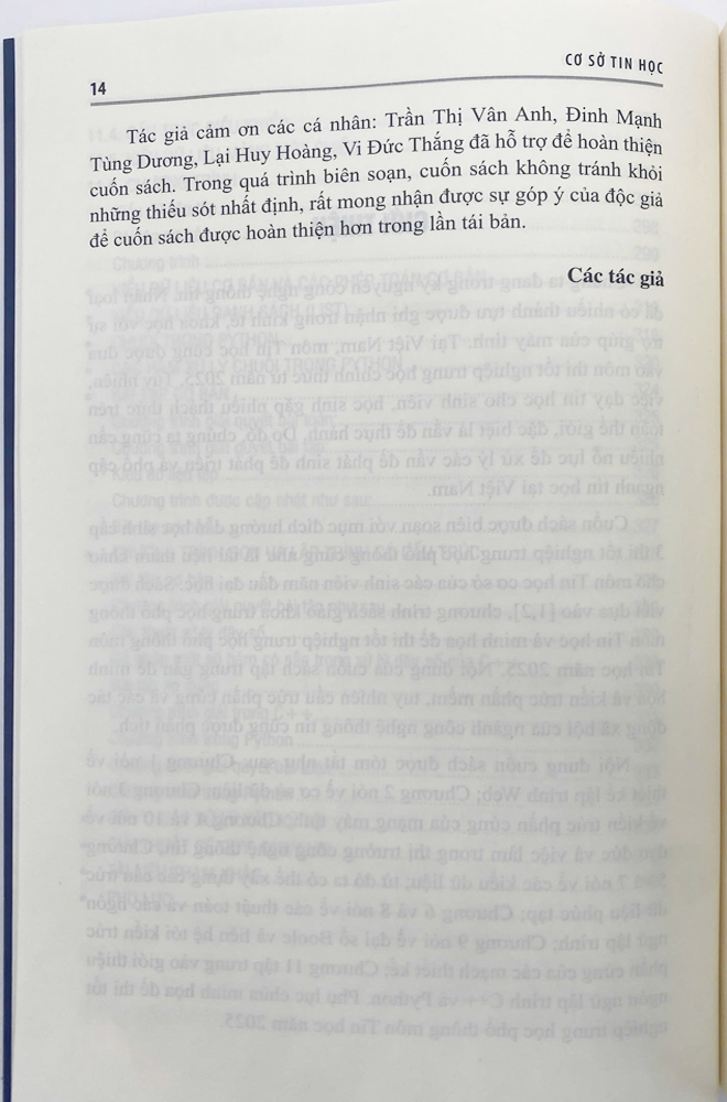 Sách - Tin Học Cơ Sở