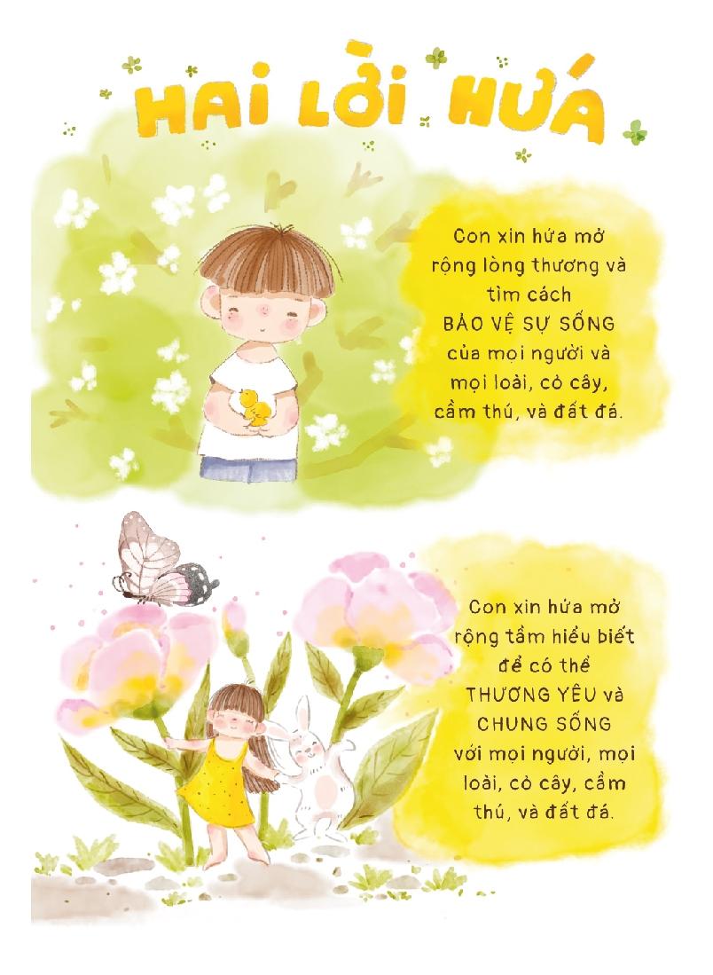 Trồng Một Nụ Cười - Cùng Trẻ Thực Hành Chánh Niệm - Bìa Cứng - Tặng Kèm Bộ Postcard
