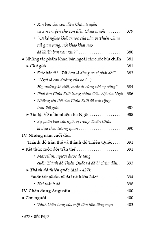 GIÁO PHỤ - Tập II - Thế Kỷ IV-VIII