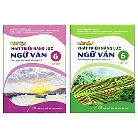 Sách - Combo Bài tập phát triển năng lực ngữ văn 6 (2 tập) - Kết nối tri thức với cuộc sống