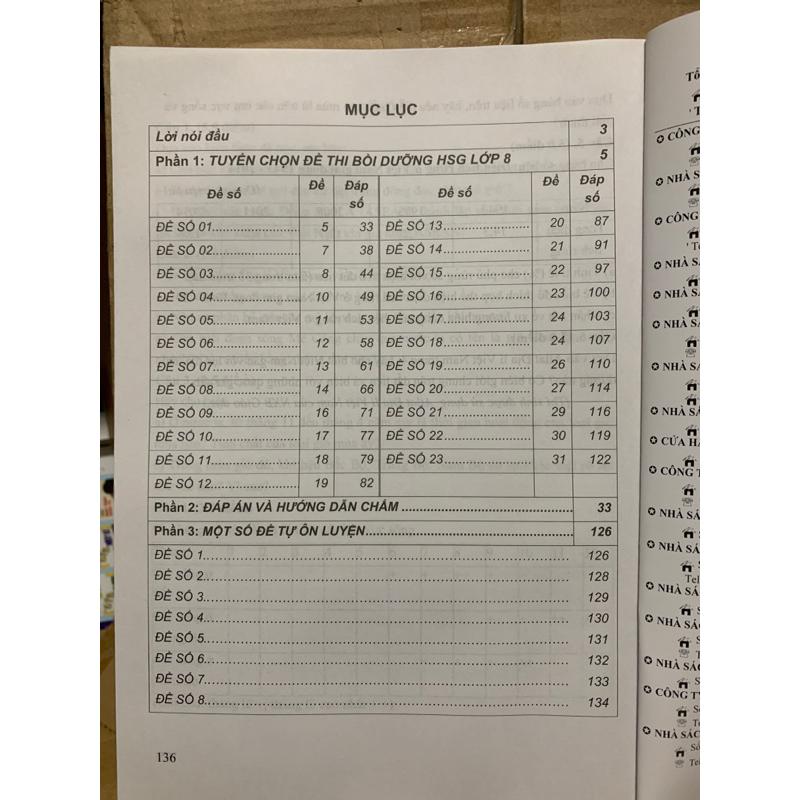 Sách - Tuyển Chọn Đề Thi Bồi Dưỡng Học Sinh Giỏi Lớp 8 Môn Địa Lí