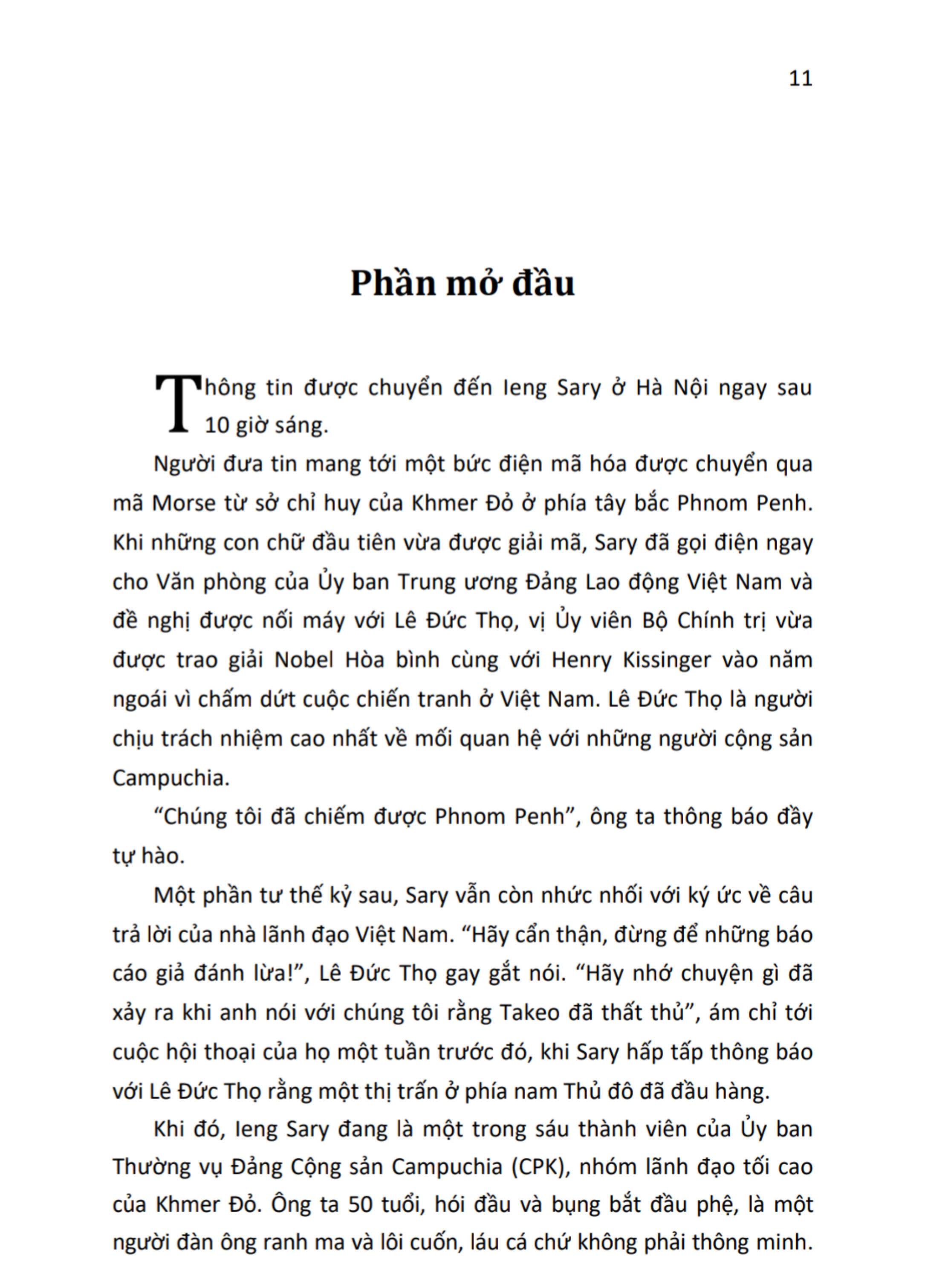 Pol Pot: M.ổ x.ẻ một cơn ác mộng ( sách tham khảo, xuất bản lần thứ hai)