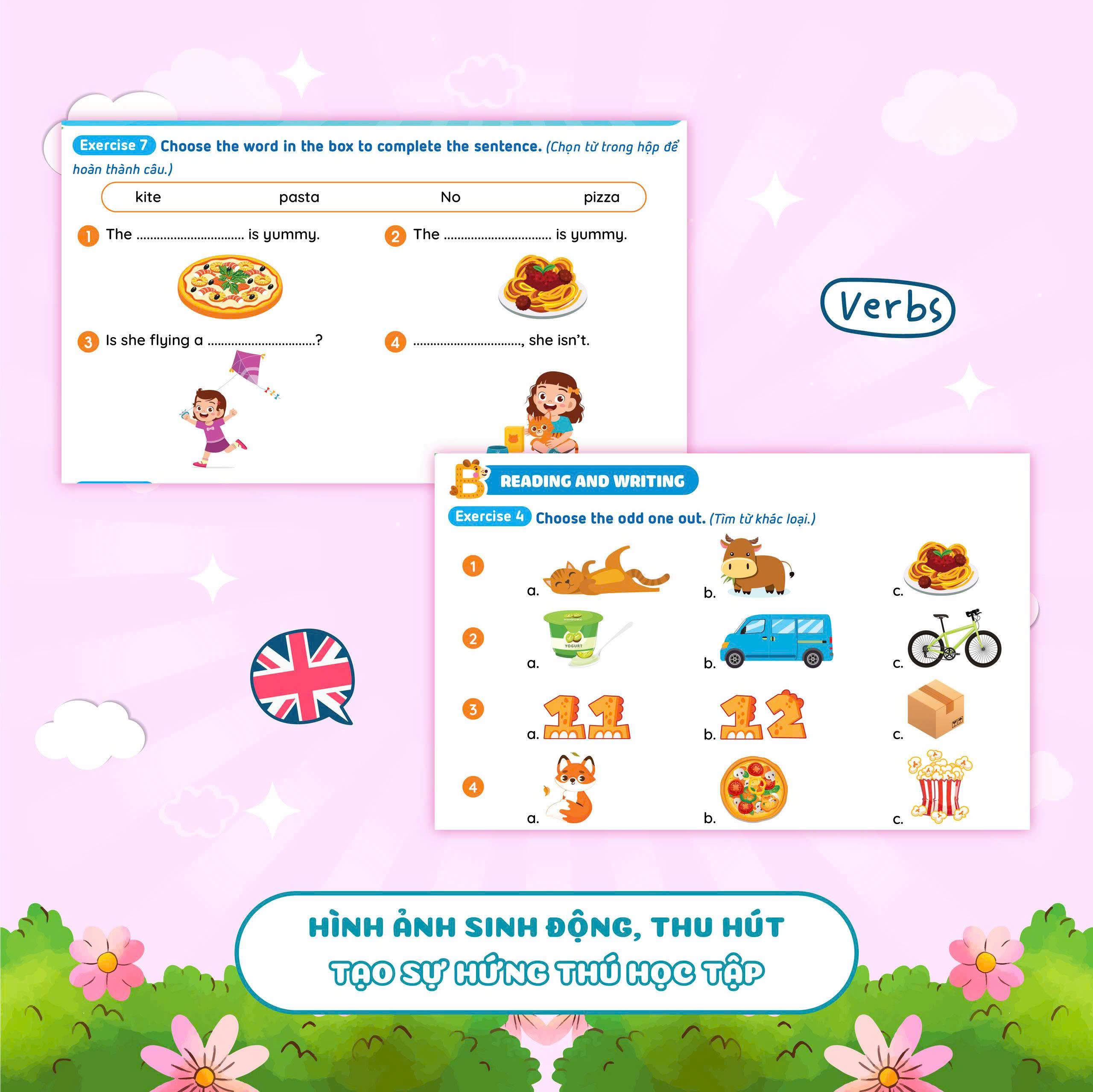 Phiếu Ôn Hè Tiếng Anh Lớp 2